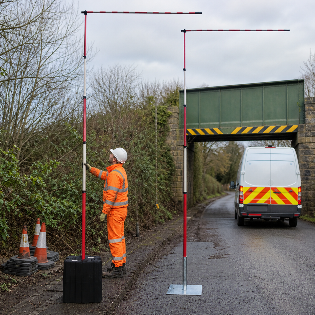 Cantilever GS6 Telescopic Height Restriction Kit 7.3m for Road Works