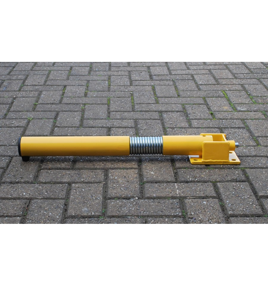 Bendy Flexible Fold Down Parking Post (Yellow)