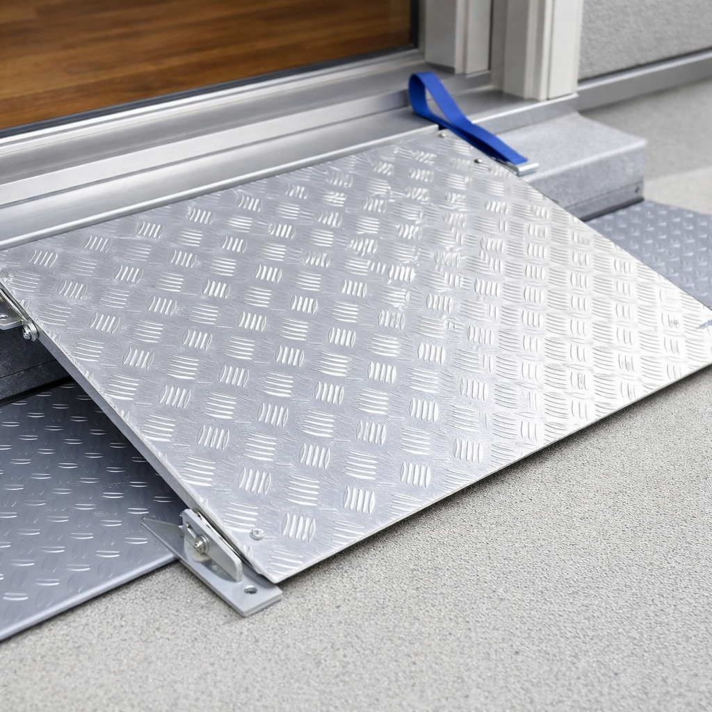 Hinged Connecting Plate – Adjustable – 250kg Capacity – Threshold Ramps