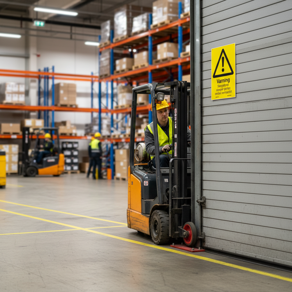 Premium Warning Sign for Risk Awareness - Self-Adhesive, Plastic, Magnet, and Aluminum Options Available