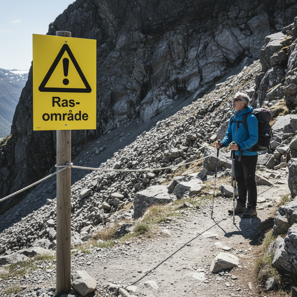 Premium Warning Sign for Risk Areas - Durable PVC, Magnet, and Aluminum Options with Easy Installation