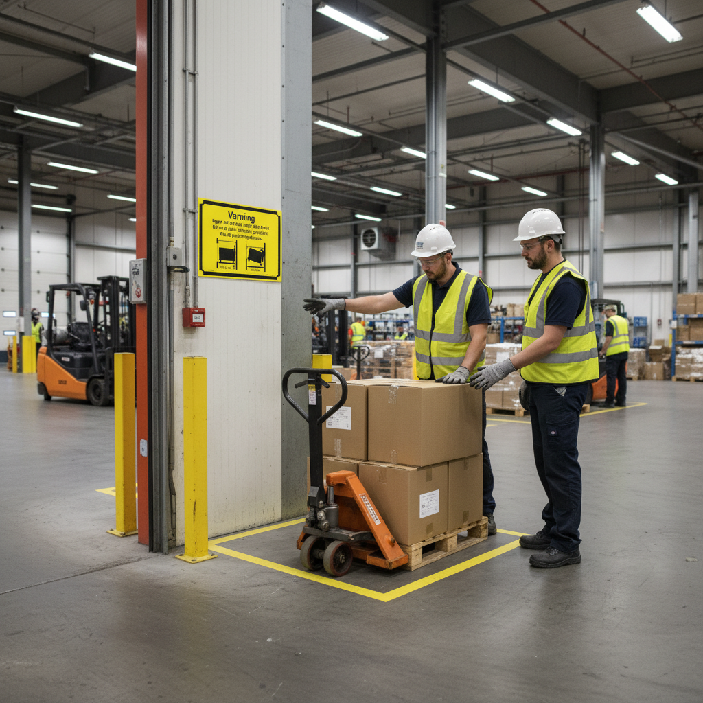 Premium Warning Sign – No Load Over Yellow Field in Various Materials and Sizes for Professional Safety Marking