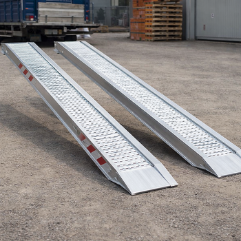 Aluminium Loading Ramps – 3500x510mm – 12000kg Capacity – Plant & Digger Use