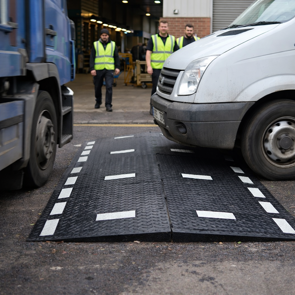 Speed Cushion – 2000mm x 1800mm x 65mm – Heavy Duty – Traffic Calming