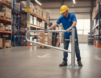 Premium Swiveling Gate with Hot-Dip Galvanized Steel for Secure Access Control and Flexible Traffic Management