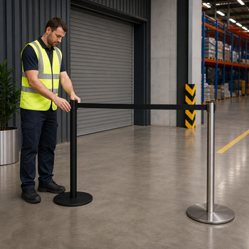 Stanchion for Event Management