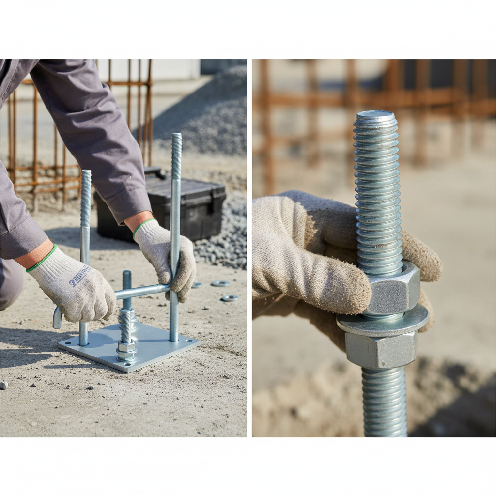 Premium Pre-installation Kit for Half Width Swivel Height Restrictors - Heavy Duty and Durable Components... | Barriers Co