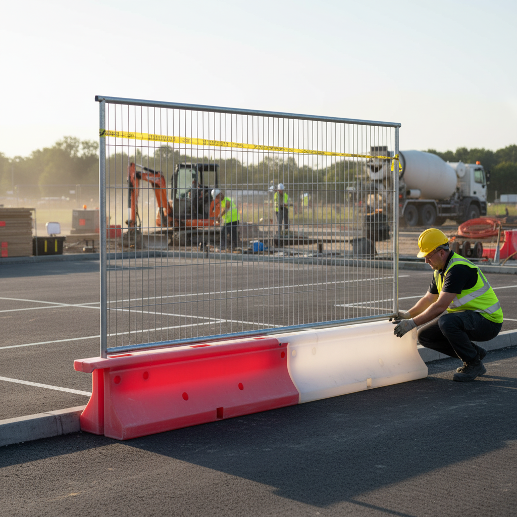 Heavy Duty Full Height Mesh Barrier - Crash Tested Road Barrier for Safety and Security | Barriers Co