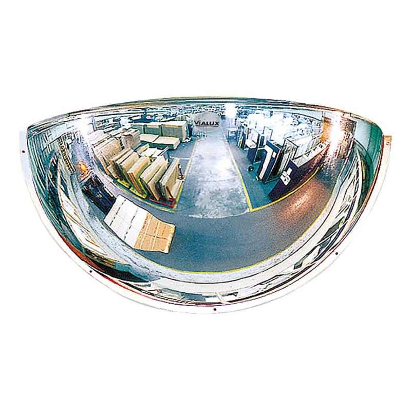 1/4 Sphere Mirrors Enhancing Traffic Control and Safety in Industrial Environments