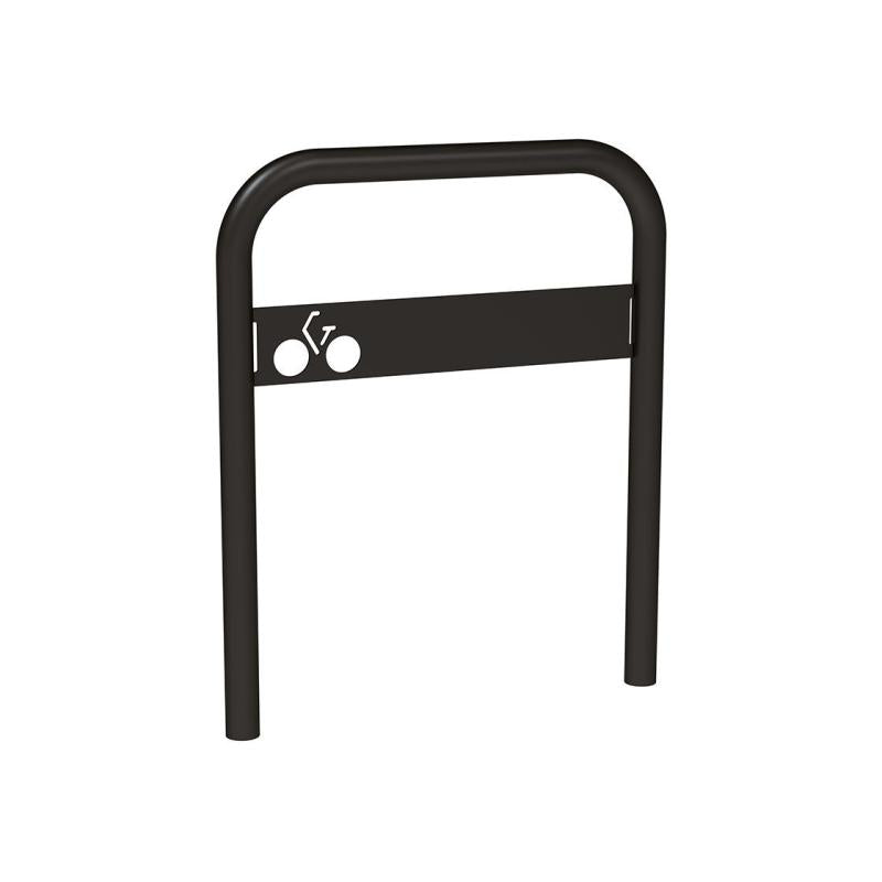 Bicycle Stand With Sign Panel Enhancing Bicycle Parking Solutions