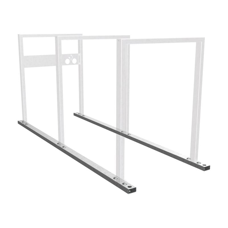 Chassis for Bicycle Stands on Base Plates Versatile Urban Parking Solutions