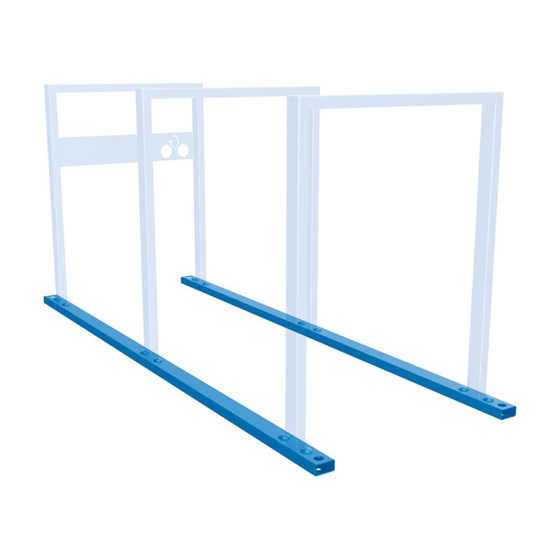 Chassis for Bicycle Stands on Base Plates Versatile Urban Parking Solutions