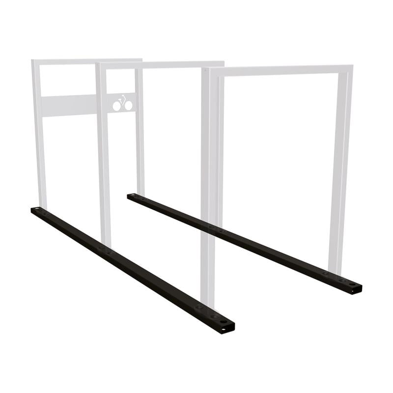 Chassis for Bicycle Stands on Base Plates Versatile Urban Parking Solutions