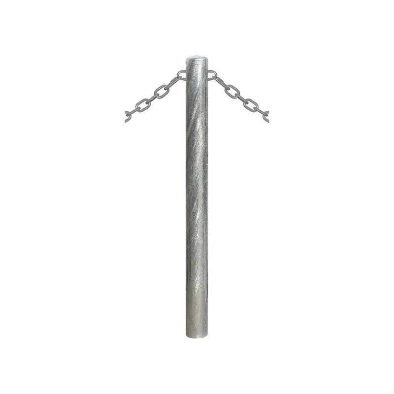 Enhance Urban Safety with Galvanised Dome Top Chain Posts