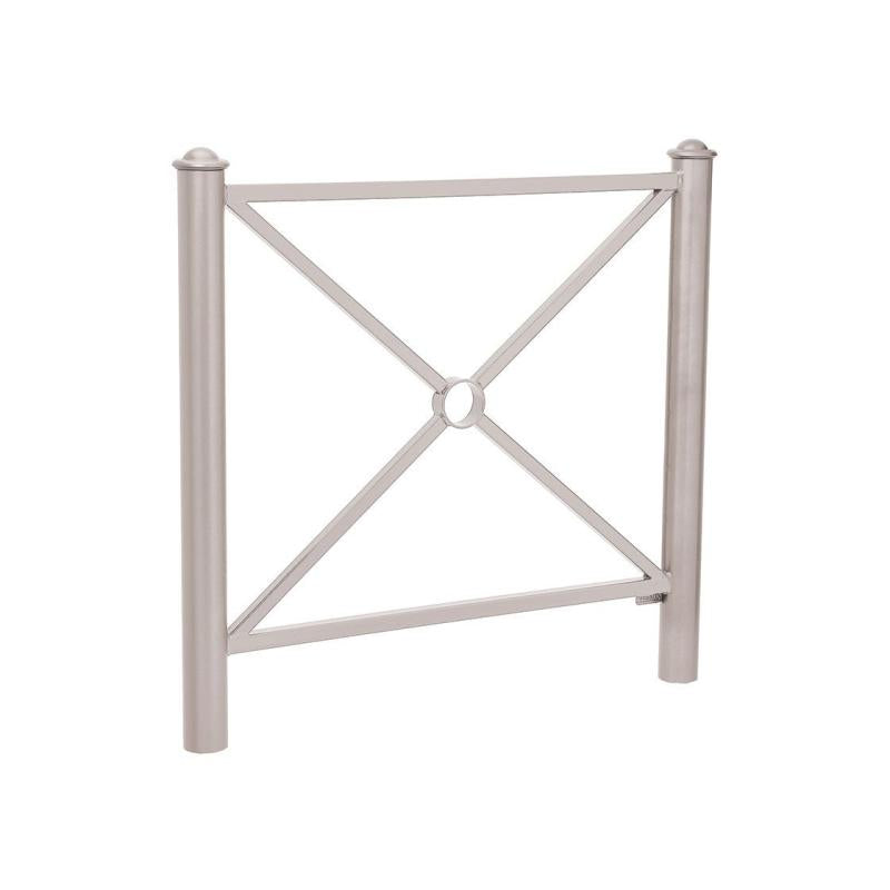 Customizable Agora Province Railing Safety Solution with 3 Frame Styles, 4 Top Caps, and Removable Option