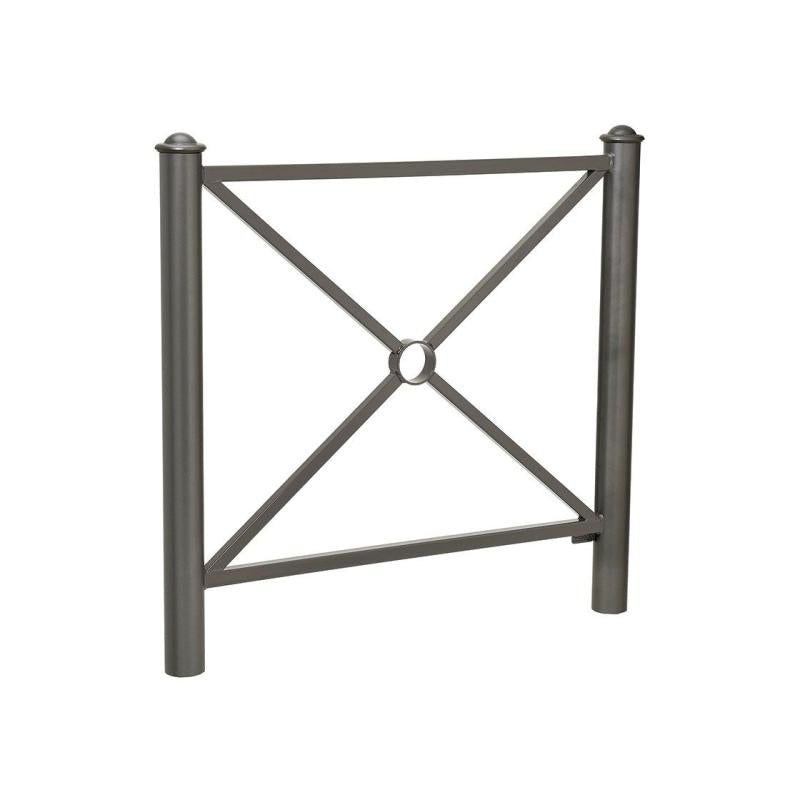 Customizable Agora Province Railing Safety Solution with 3 Frame Styles, 4 Top Caps, and Removable Option
