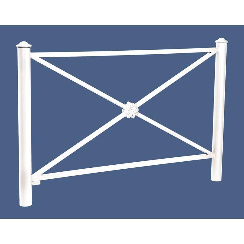 Customizable Agora Province Railing Safety Solution with 3 Frame Styles, 4 Top Caps, and Removable Option