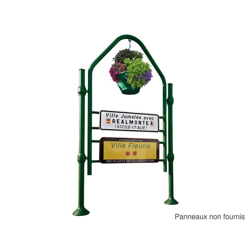 Enhance Your City Entrance with the Agora Town Signage Support