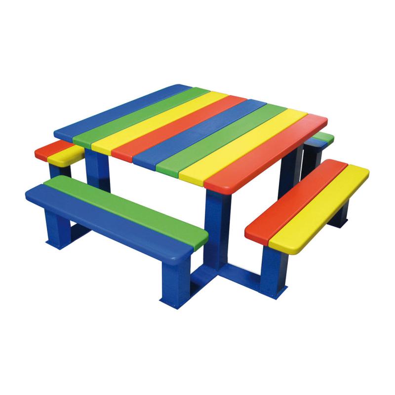 Children’s Picnic Table Colorful and Fun Outdoor Space for Little Ones