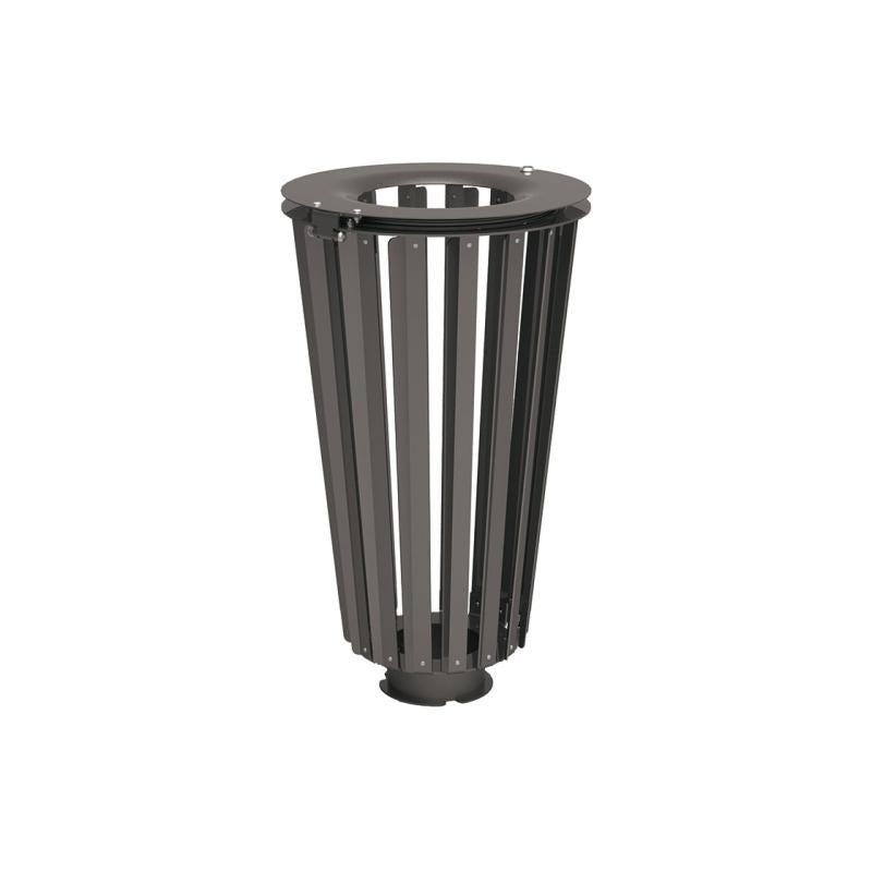 Lofoten steel litter bins - 80 litres The Essence of Elegance and Functionality