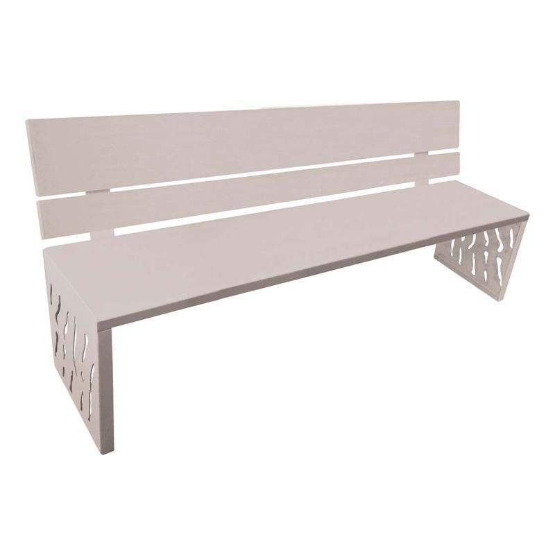 Venice Steel Seat Contemporary Design for Green Spaces