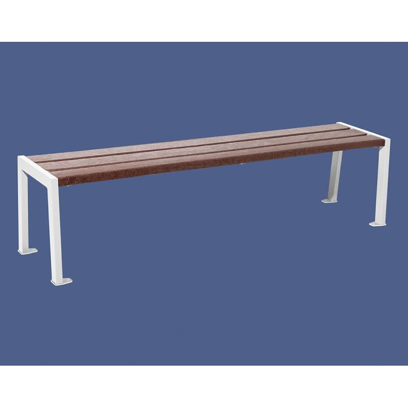 Silaos® Recycled Plastic Bench Simple, Solid, and Stylish