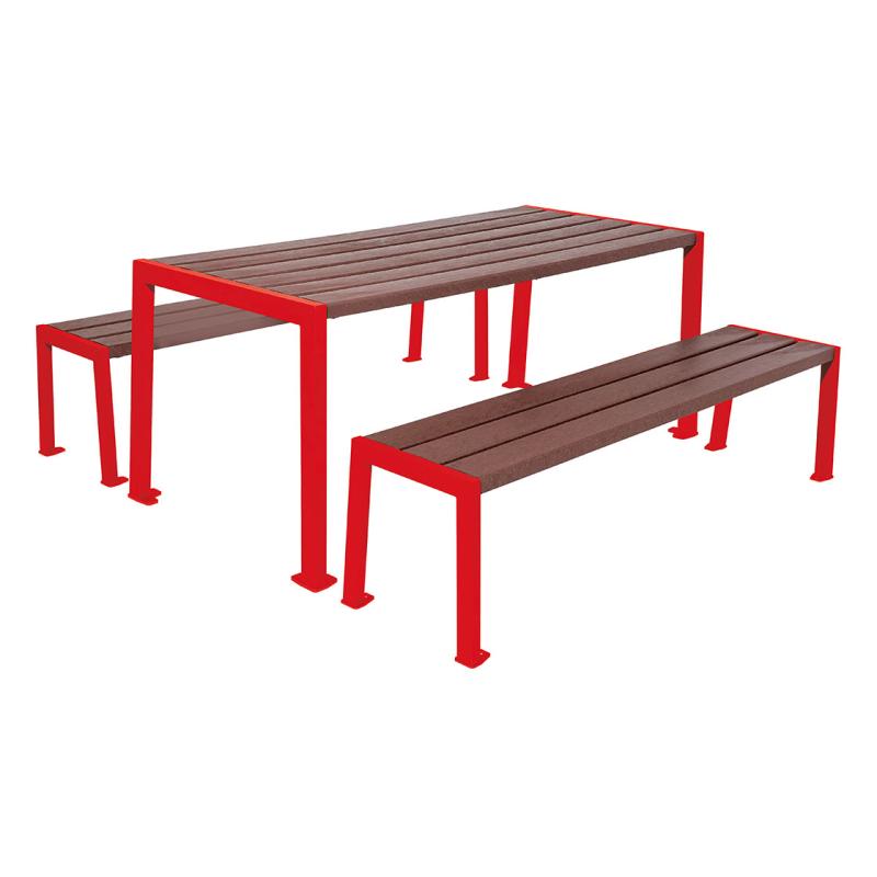 Silaos® Recycled Plastic Picnic Table Sustainable Outdoor Furnishing Solution