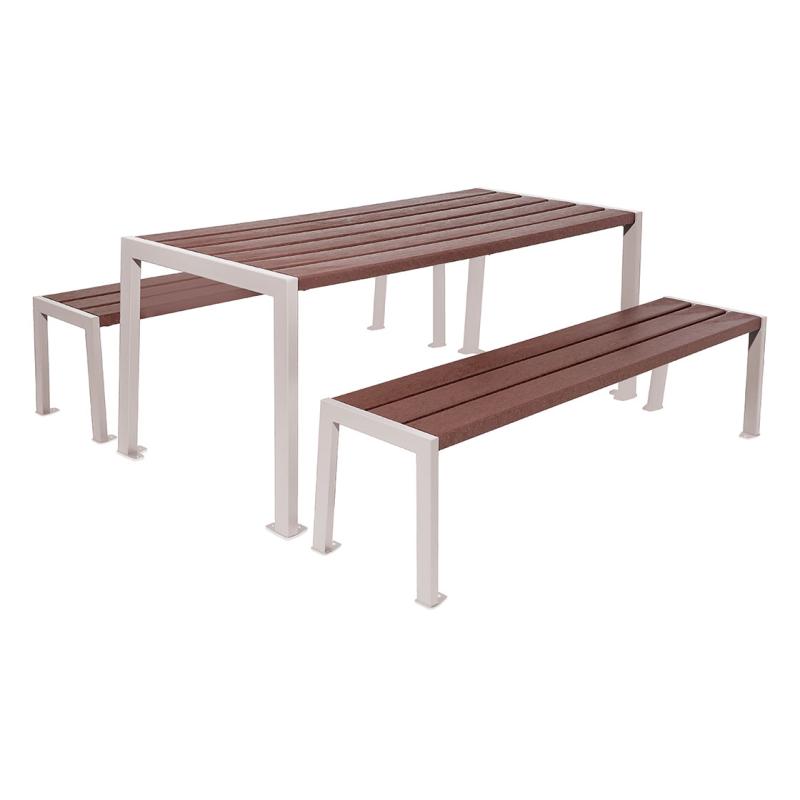 Silaos® Recycled Plastic Picnic Table Sustainable Outdoor Furnishing Solution