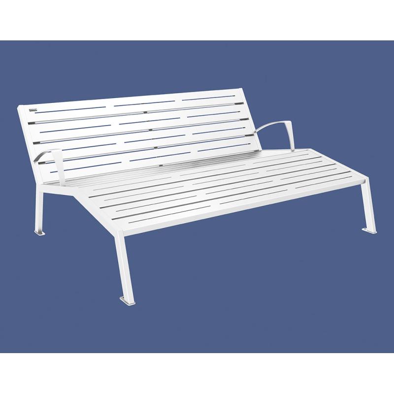 Silaos® All Steel Lounger Individual Comfort in Public Spaces