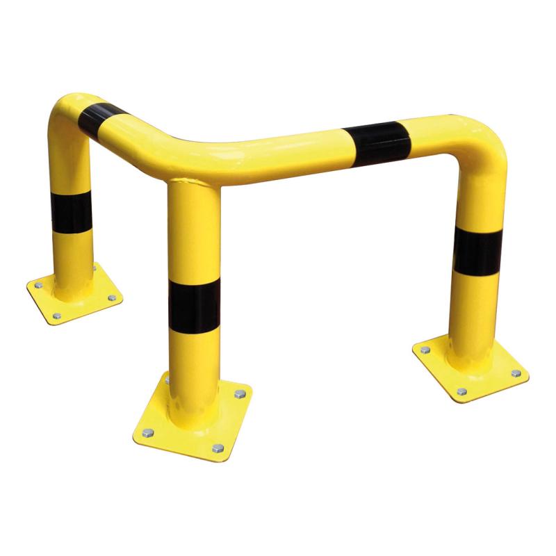 High Impact Ø76 mm Corner Safety Barrier with Enhanced Stability and Durability