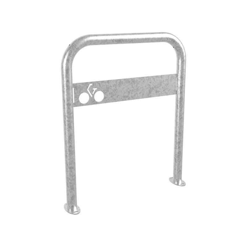 Bicycle Stand With Sign Panel Enhancing Bicycle Parking Solutions