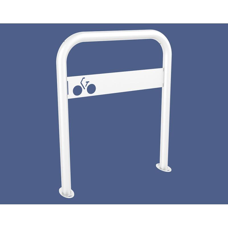 Bicycle Stand With Sign Panel Enhancing Bicycle Parking Solutions