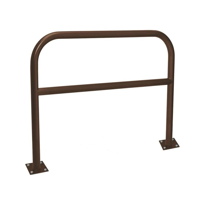 Painted Steel Hoop Barrier with Cross Bar - Ø 60mm (Zinc Primed and Painted)