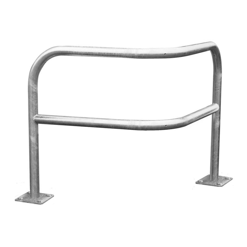 Angled Corner Safety Barrier Galva – 1000 mm Comprehensive Protection for Buildings and Machinery