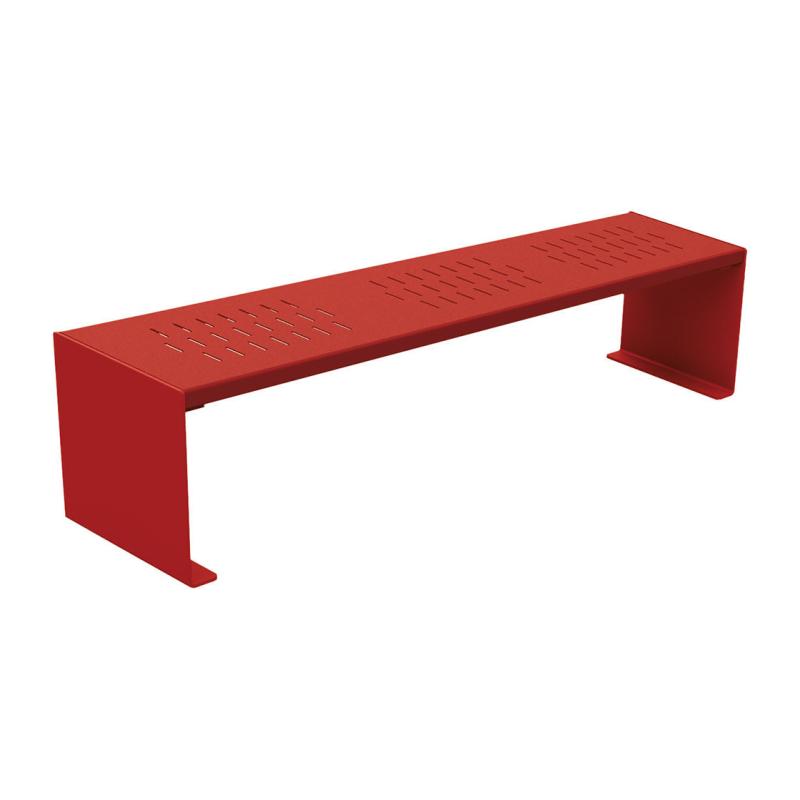 KUBE Bench All Steel Versatile and Contemporary Seating