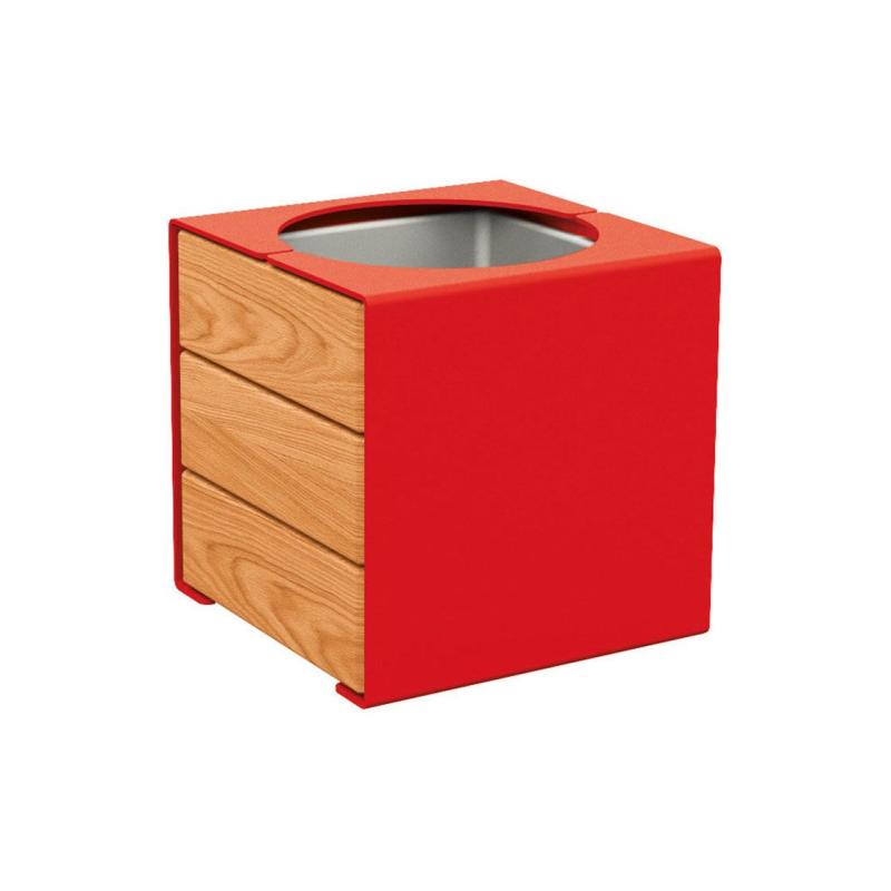 KUBE Planter Contemporary All-Steel Elegance for Indoor and Outdoor Spaces