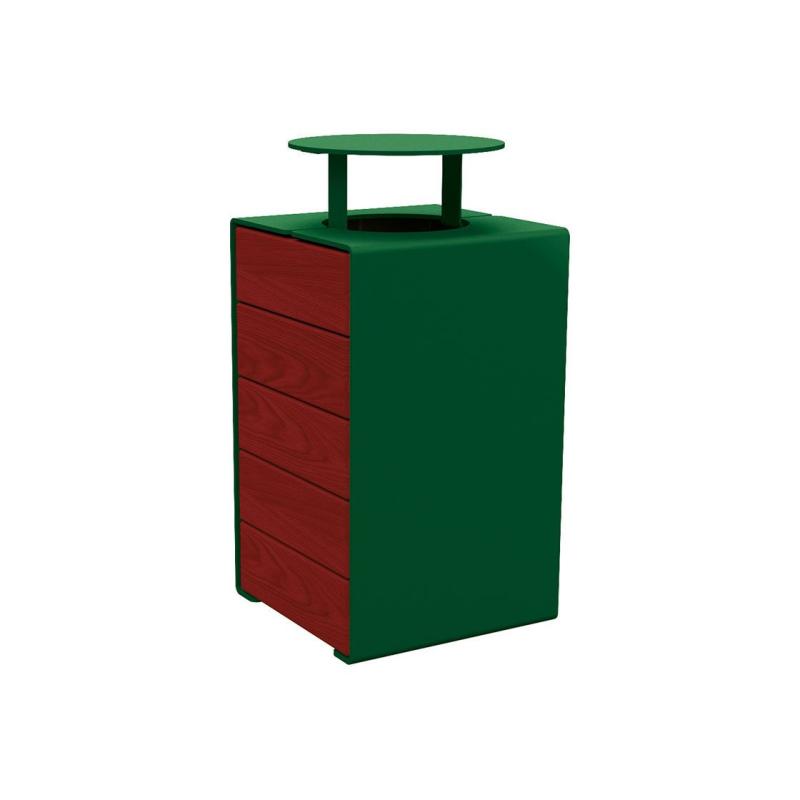 KUBE Litter Bin 120 Litres High Capacity and Versatile Design