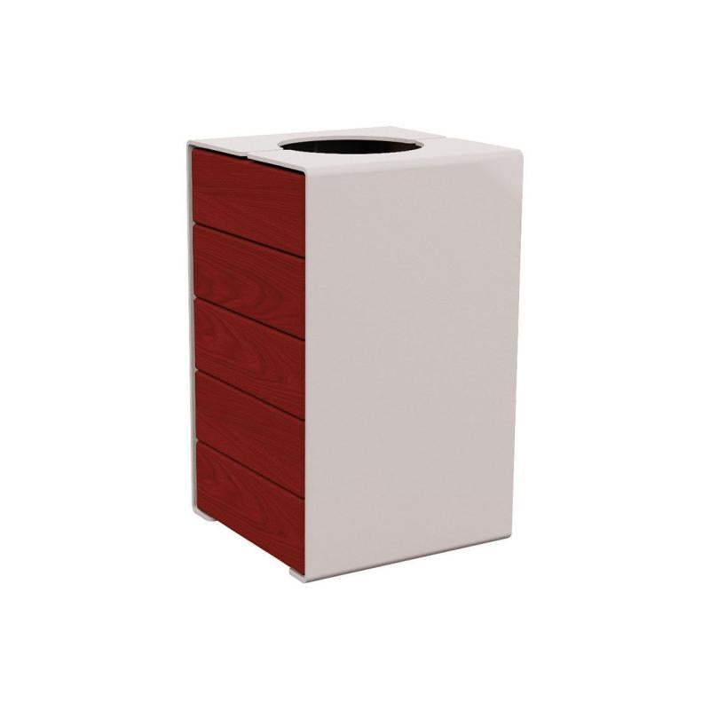 KUBE Litter Bin 120 Litres High Capacity and Versatile Design