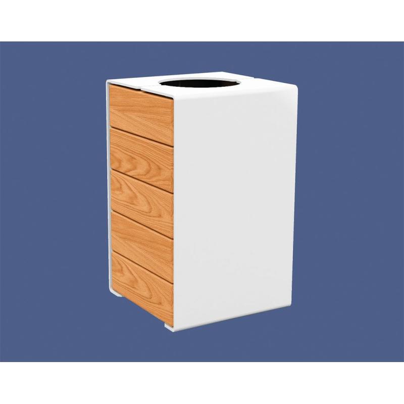 KUBE Litter Bin 120 Litres High Capacity and Versatile Design