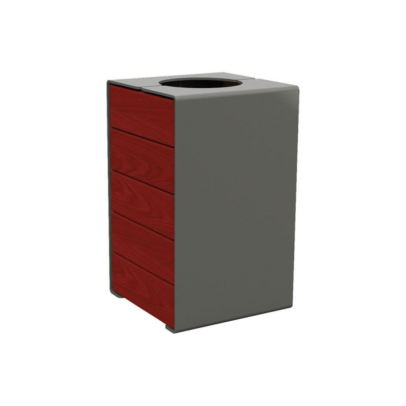 KUBE Litter Bin 120 Litres High Capacity and Versatile Design