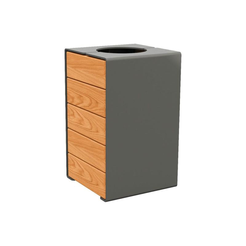 KUBE Litter Bin 120 Litres High Capacity and Versatile Design