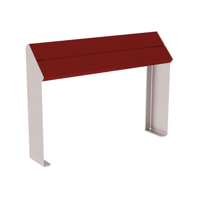 KUBE Steel & Wood Perch Seat Modern Elegance with Customizable Material Selection
