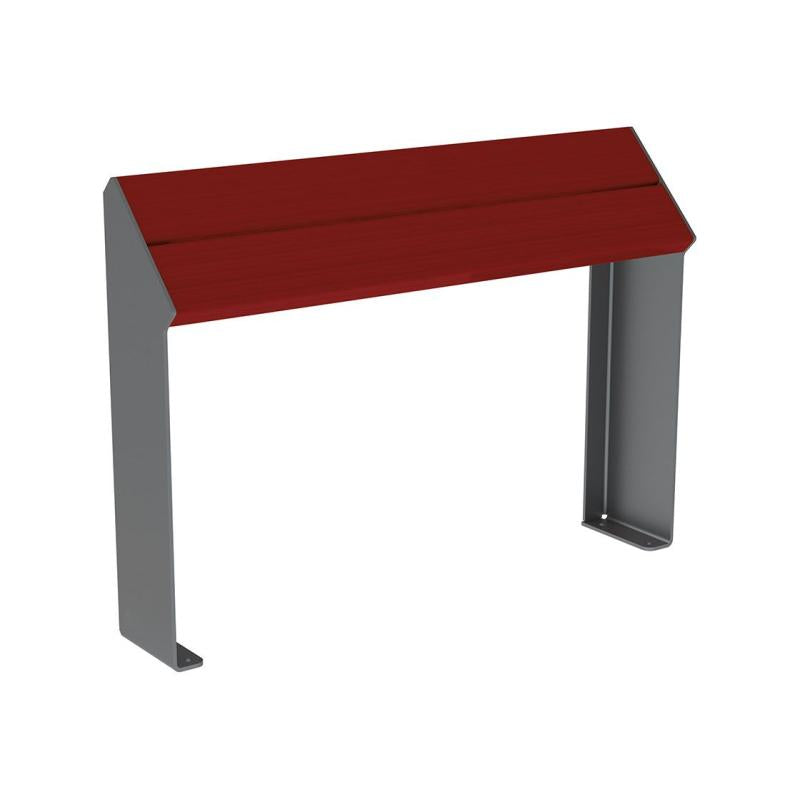 KUBE Steel & Wood Perch Seat Modern Elegance with Customizable Material Selection