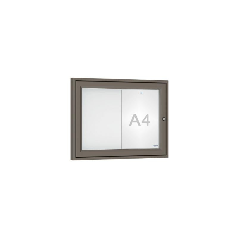 'Tradition' Outdoor Notice Boards Slimline, Elegant, and Compact Document Protection Solution