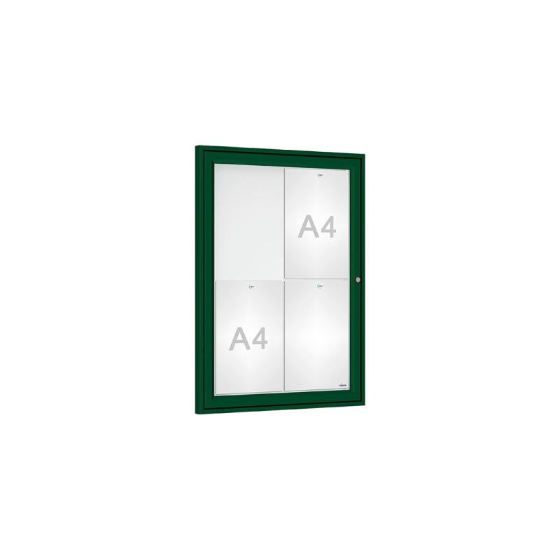 'Tradition' Outdoor Notice Boards Slimline, Elegant, and Compact Document Protection Solution