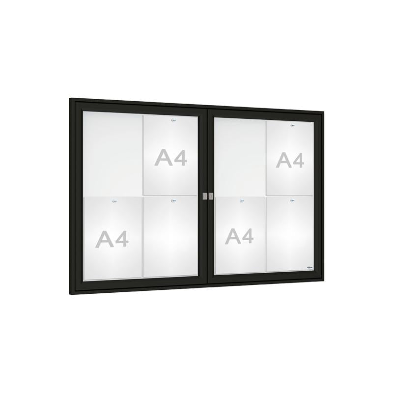 'Tradition' Outdoor Notice Boards Slimline, Elegant, and Compact Document Protection Solution