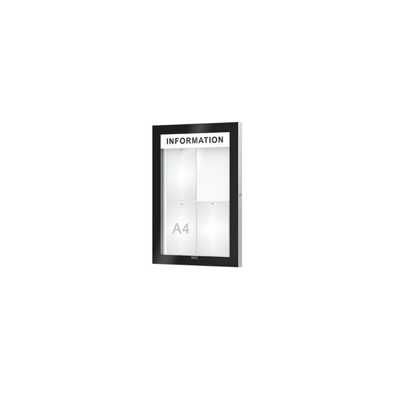 Edge Poster Case Depth 54mm Modern Indoor and Outdoor Poster Display Solution