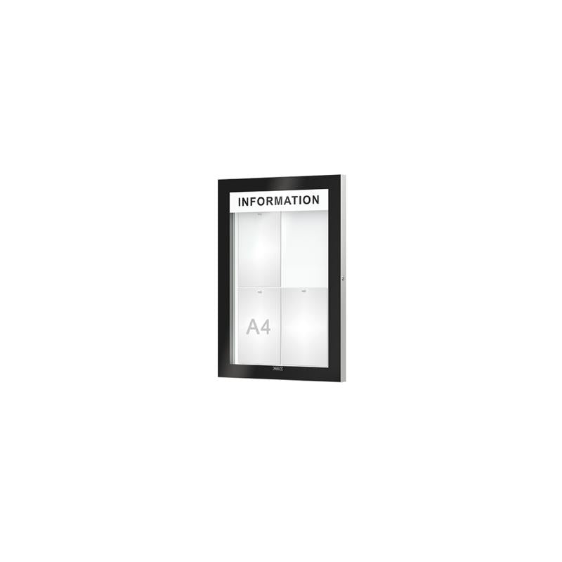 Modern Wall-Mounted Edge Poster Case Depth 54mm