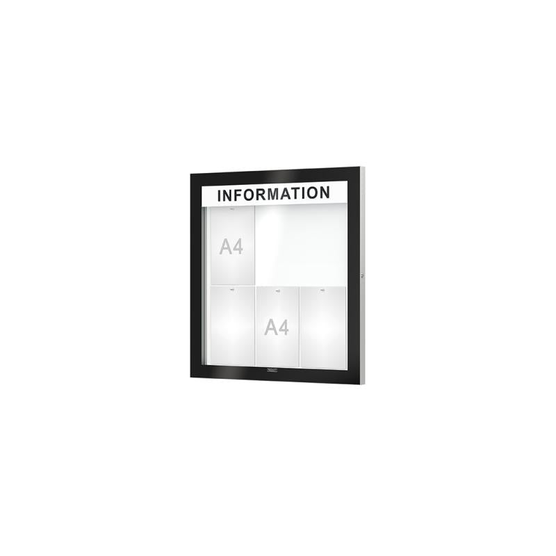 Modern Wall-Mounted Edge Poster Case Depth 54mm