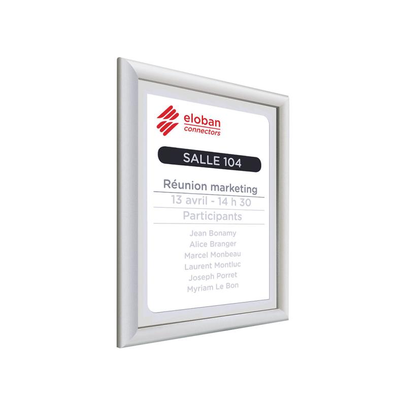 "Eco Clic" Snap Frames Simple and Cost-Effective Indoor Display Solution